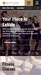 Mobile Screenshot of exhalespa.com